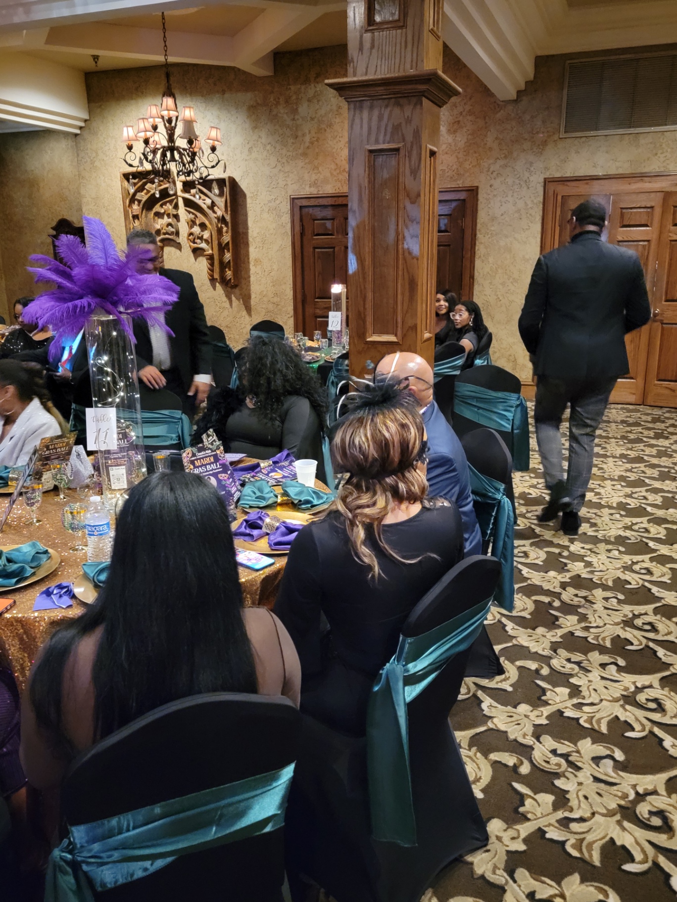 Mardi Gras Ball seating